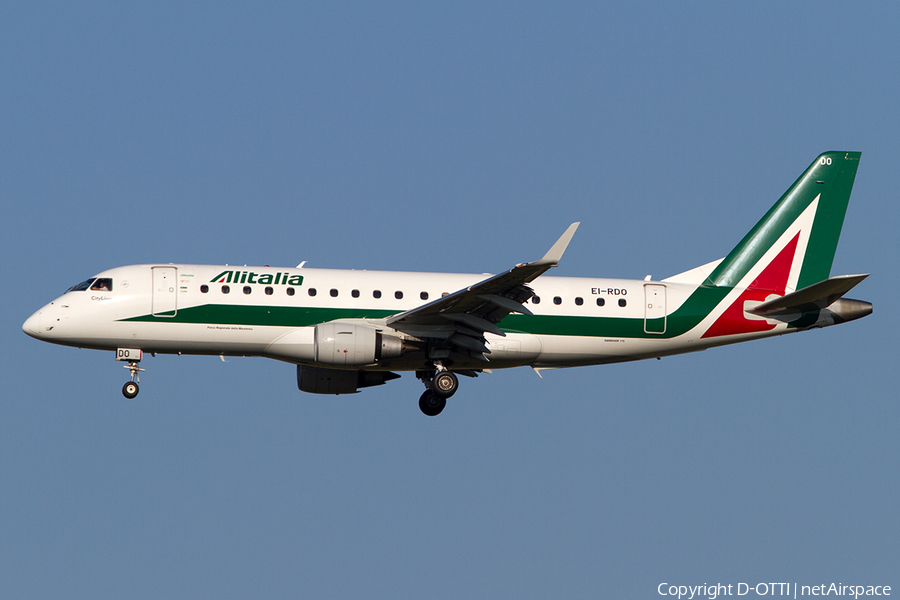 Alitalia CityLiner Embraer ERJ-175STD (ERJ-170-200STD) (EI-RDO) | Photo 507890