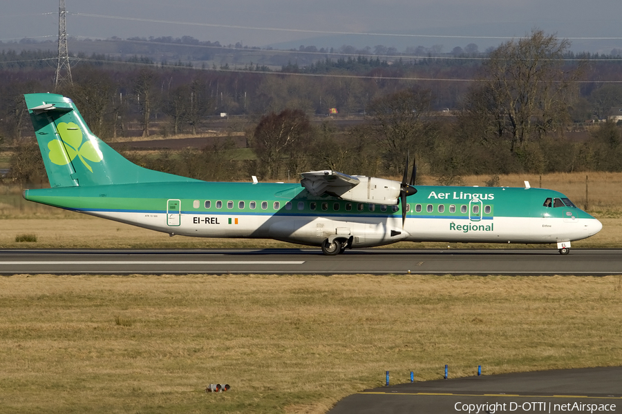 Aer Lingus Regional (Aer Arann) ATR 72-500 (EI-REL) | Photo 403433