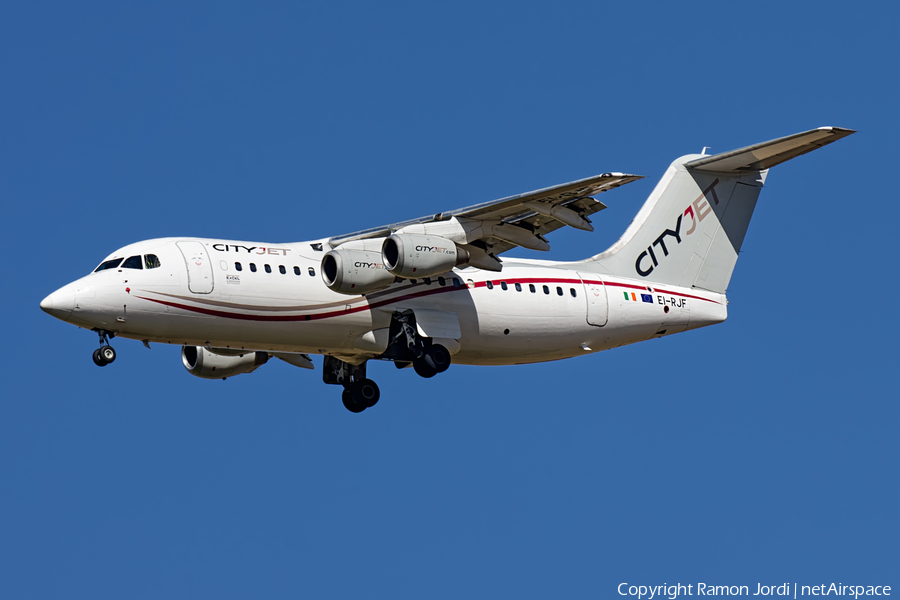 CityJet BAe Systems BAe-146-RJ85 (EI-RJF) | Photo 134109