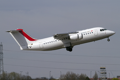 CityJet BAe Systems BAe-146-RJ85 (EI-RJS) at  London - City, United Kingdom