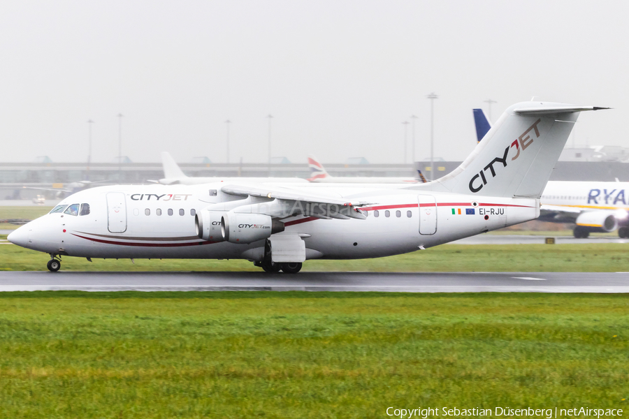 CityJet BAe Systems BAe-146-RJ85 (EI-RJU) | Photo 290523