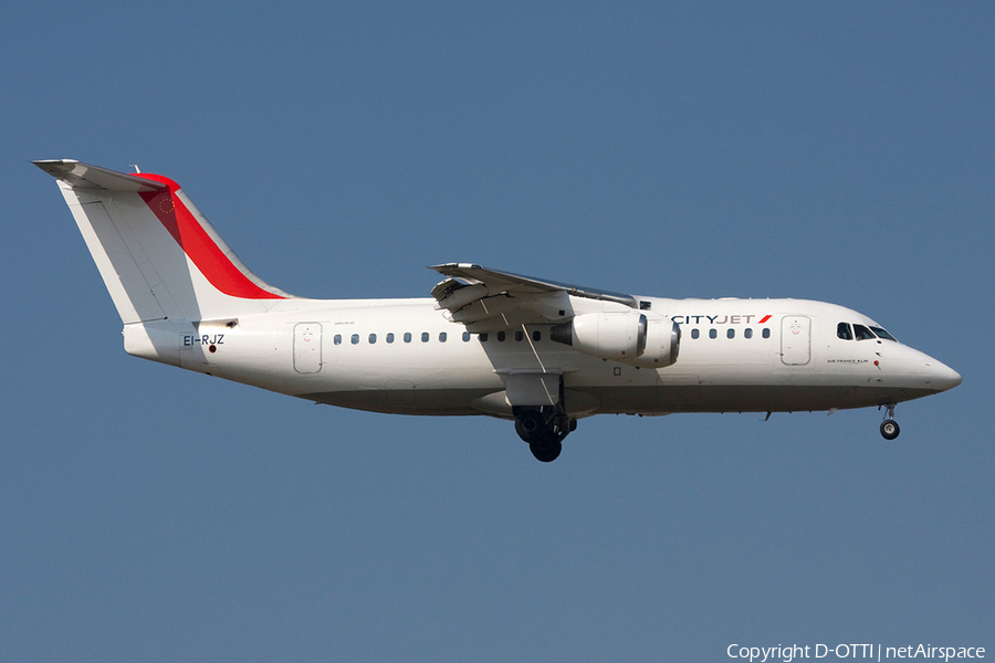 CityJet BAe Systems BAe-146-RJ85 (EI-RJZ) | Photo 272765