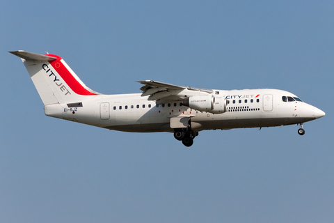 CityJet BAe Systems BAe-146-RJ85 (EI-RJZ) at  Amsterdam - Schiphol, Netherlands