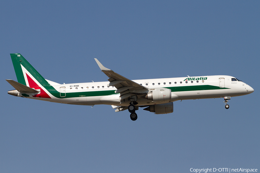 Alitalia CityLiner Embraer ERJ-190STD (ERJ-190-100STD) (EI-RNB) | Photo 507217