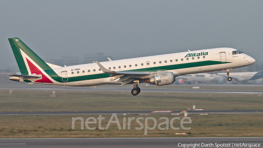 Alitalia CityLiner Embraer ERJ-190LR (ERJ-190-100LR) (EI-RNC) | Photo 356326
