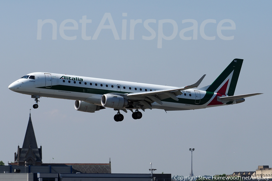 Alitalia CityLiner Embraer ERJ-190LR (ERJ-190-100LR) (EI-RNC) | Photo 174800