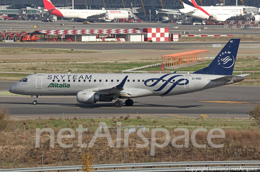 Alitalia CityLiner Embraer ERJ-190LR (ERJ-190-100LR) (EI-RND) | Photo 284307