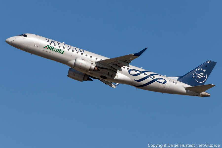 Alitalia CityLiner Embraer ERJ-190LR (ERJ-190-100LR) (EI-RND) | Photo 489701