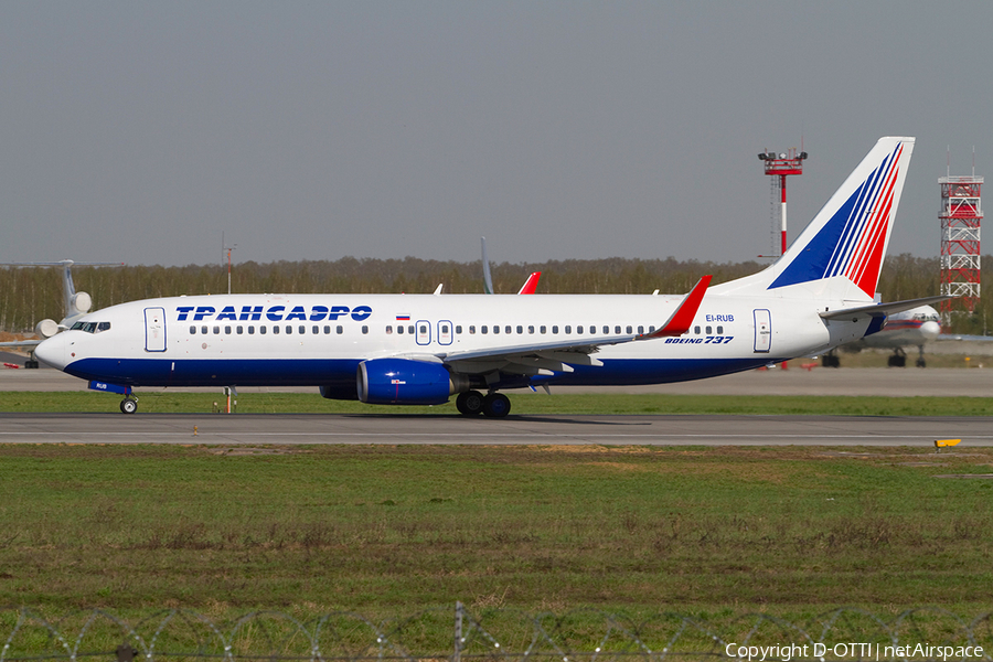 Transaero Airlines Boeing 737-85P (EI-RUB) | Photo 383312