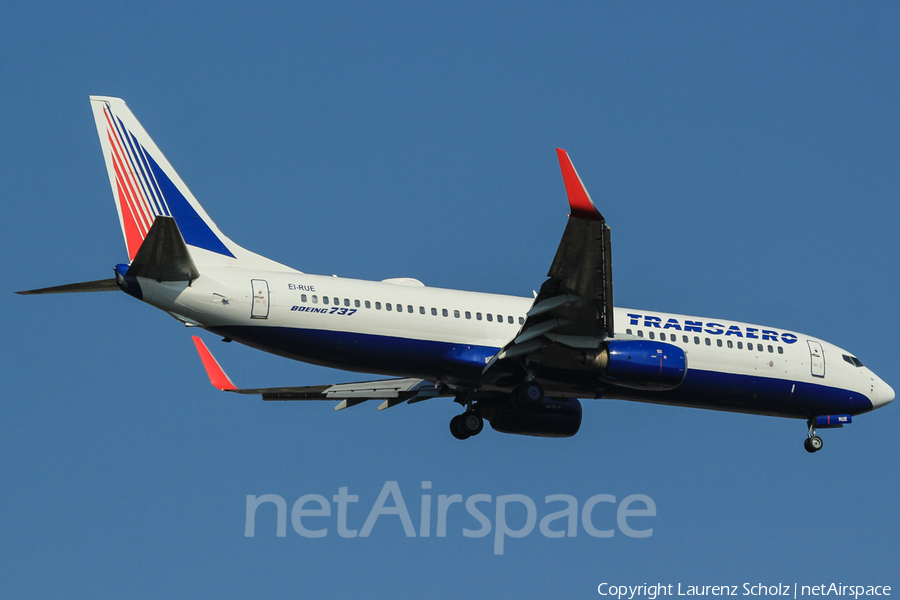 Transaero Airlines Boeing 737-85P (EI-RUE) | Photo 63353