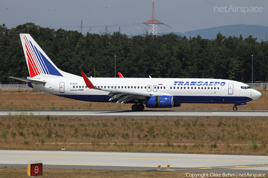 Transaero Airlines Boeing 737-85P (EI-RUF) | Photo 37033