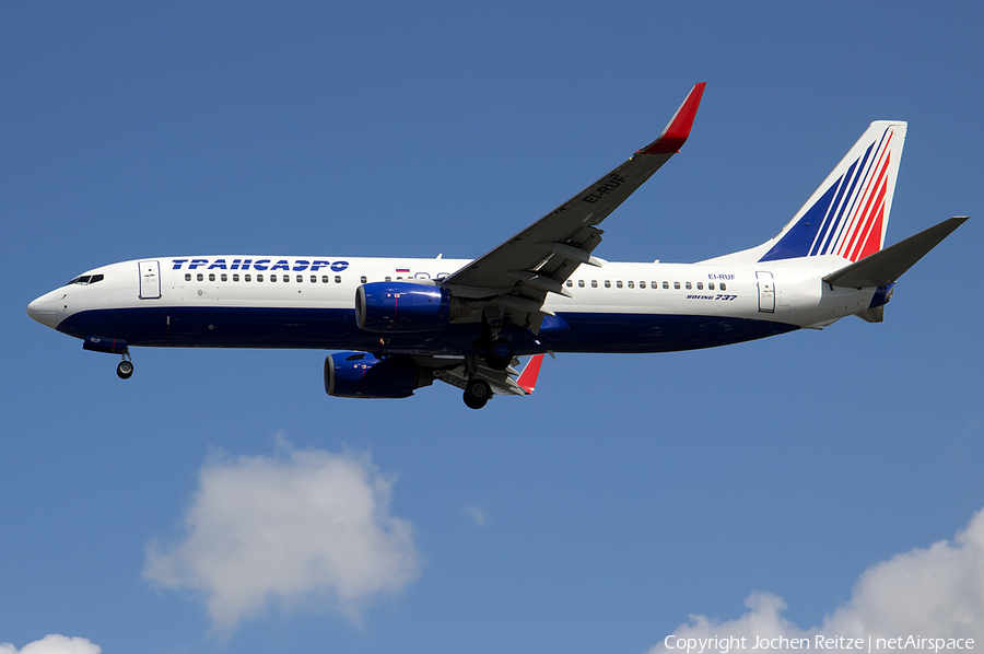 Transaero Airlines Boeing 737-85P (EI-RUF) | Photo 50827