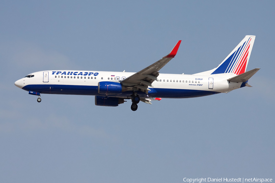 Transaero Airlines Boeing 737-85P (EI-RUF) | Photo 529772