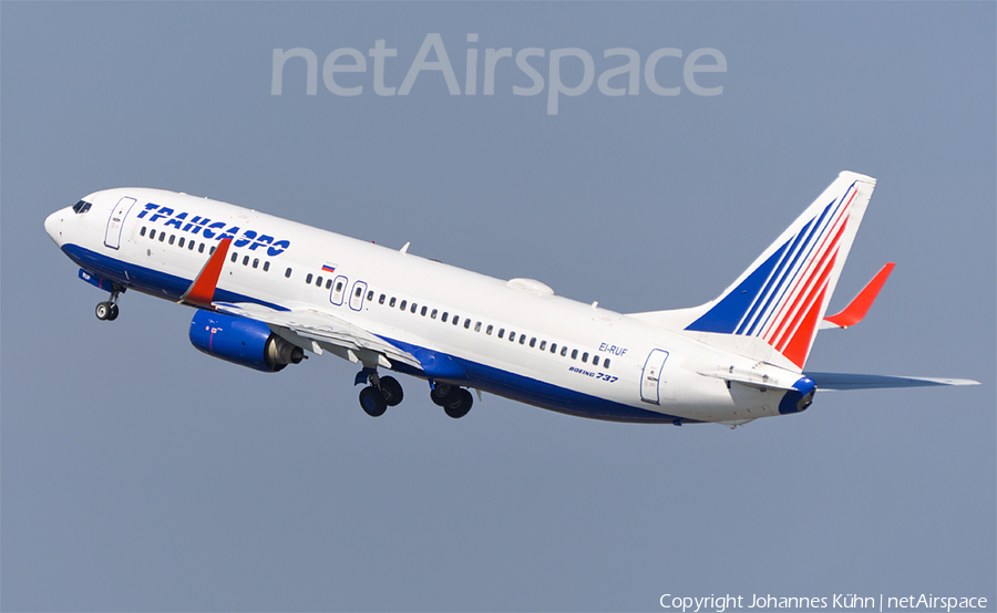 Transaero Airlines Boeing 737-85P (EI-RUF) | Photo 213255