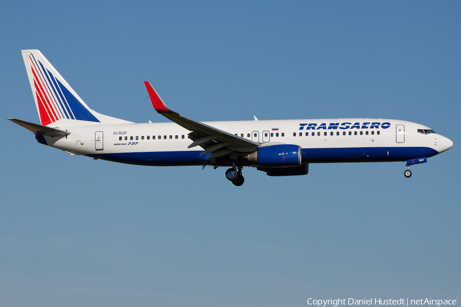 Transaero Airlines Boeing 737-85P (EI-RUF) | Photo 410227