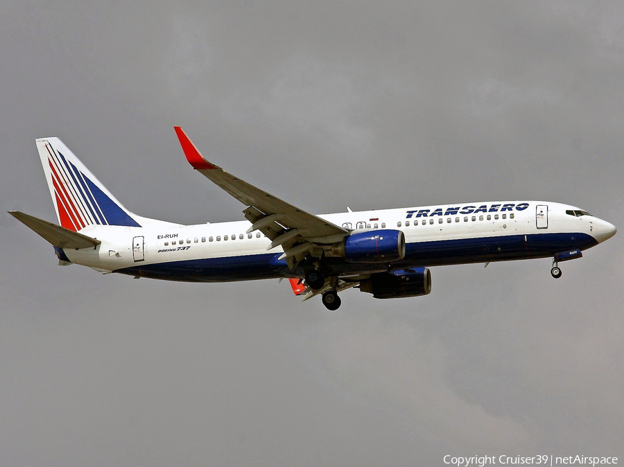 Transaero Airlines Boeing 737-8K5 (EI-RUH) | Photo 89280