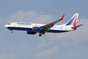 Transaero Airlines Boeing 737-85P (EI-RUI) at  Dubai - International, United Arab Emirates