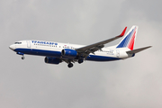 Transaero Airlines Boeing 737-85P (EI-RUI) at  Dubai - International, United Arab Emirates