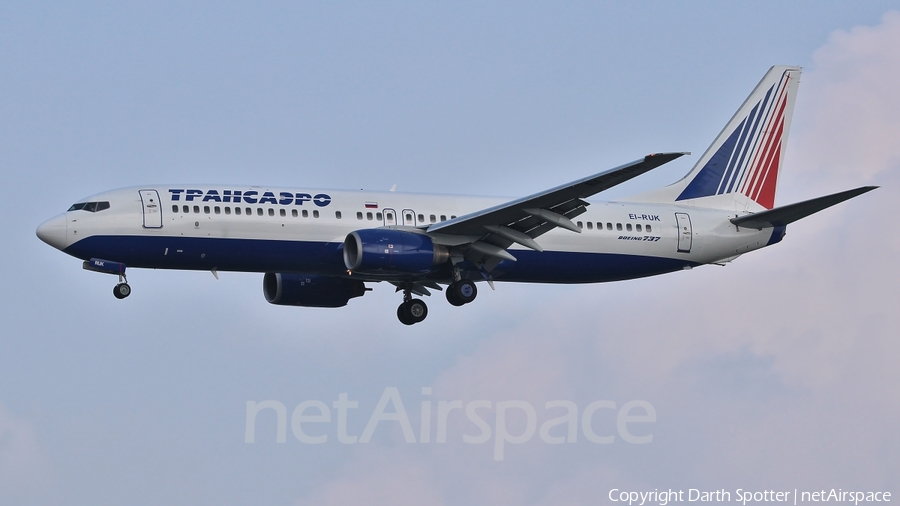 Transaero Airlines Boeing 737-86N (EI-RUK) | Photo 223415