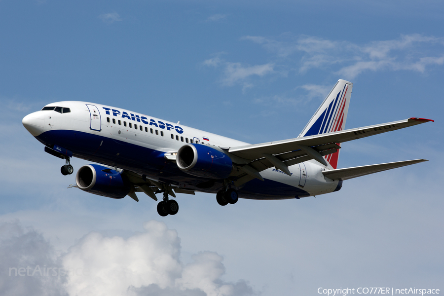 Transaero Airlines Boeing 737-7K9 (EI-RUL) | Photo 53691