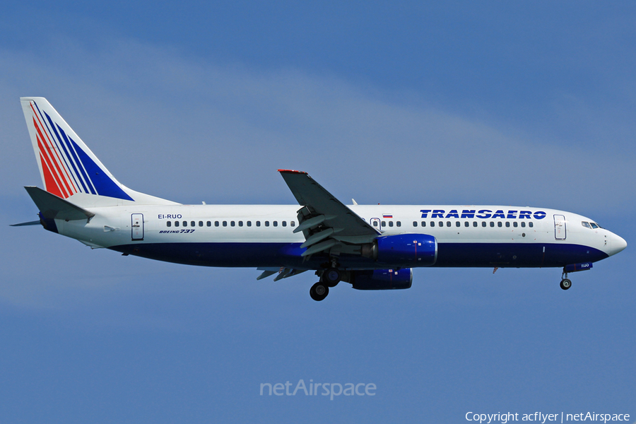 Transaero Airlines Boeing 737-808 (EI-RUO) | Photo 152566