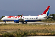 Transaero Airlines Boeing 737-8MC (EI-RUR) at  Rhodes, Greece