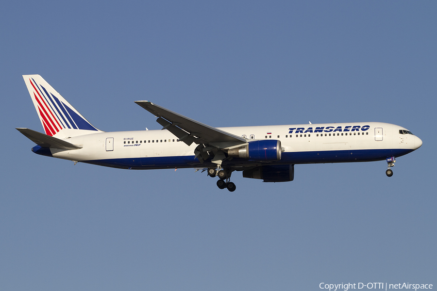 Transaero Airlines Boeing 767-3Q8(ER) (EI-RUZ) | Photo 391043