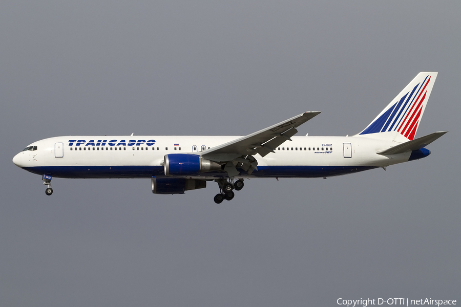 Transaero Airlines Boeing 767-3Q8(ER) (EI-RUZ) | Photo 428653