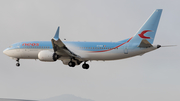 Neos Boeing 737-8 MAX (EI-RZA) at  Barcelona - El Prat, Spain