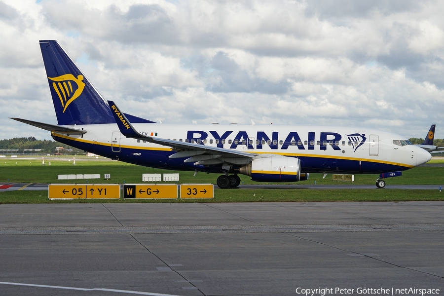 Ryanair Boeing 737-73S (EI-SEV) | Photo 126543