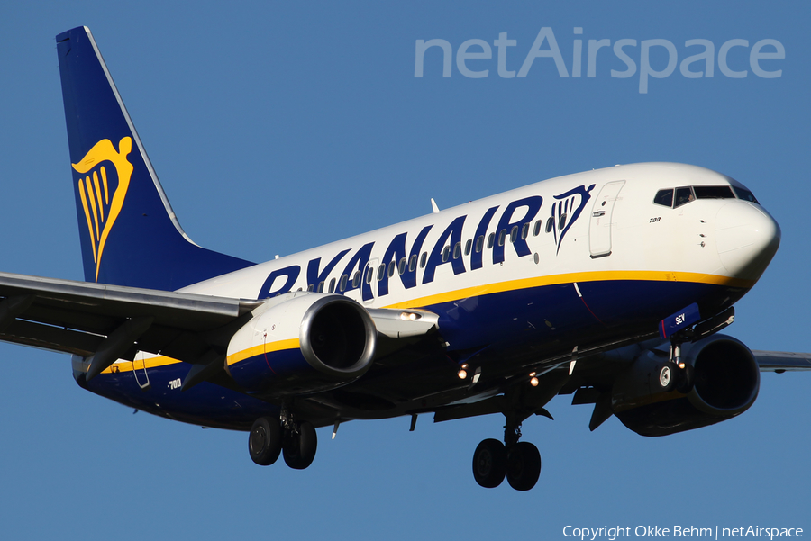 Ryanair Boeing 737-73S (EI-SEV) | Photo 128157