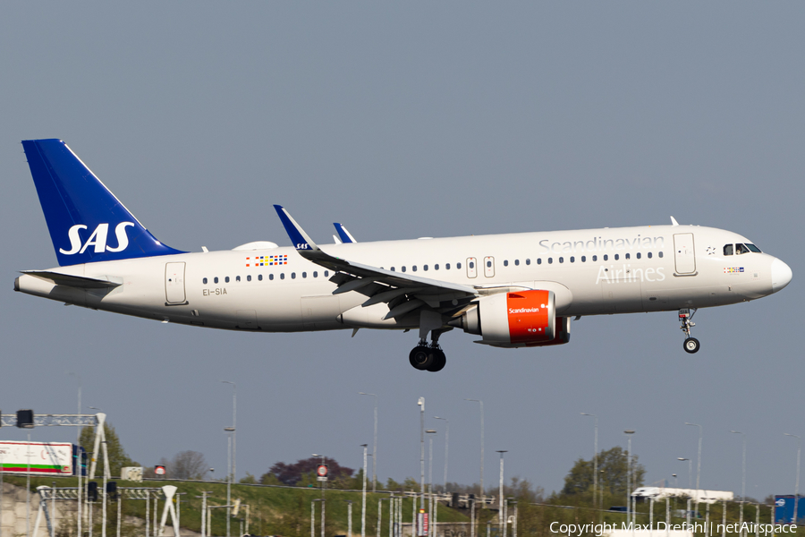 SAS Connect Airbus A320-251N (EI-SIA) | Photo 506461