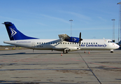 Air Contractors ATR 72-202(F) (EI-SLH) at  Oslo - Gardermoen, Norway