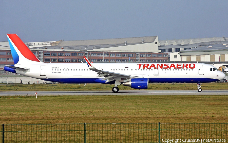 Transaero Airlines Airbus A321-211 (EI-SVX) | Photo 137158