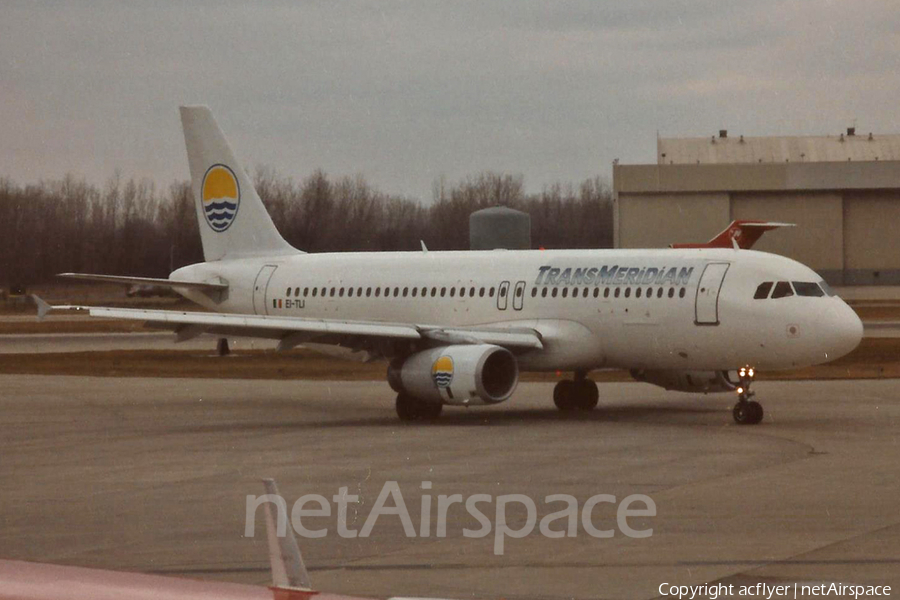 TransMeridian Airlines Airbus A320-231 (EI-TLI) | Photo 449694