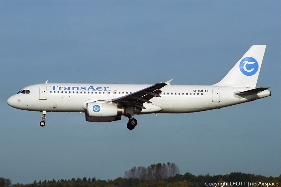 TransAer International Airlines Airbus A320-232 (EI-TLO) | Photo 366370