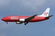 Virgin Express Ireland Boeing 737-36N (EI-TVN) at  Brussels - International, Belgium