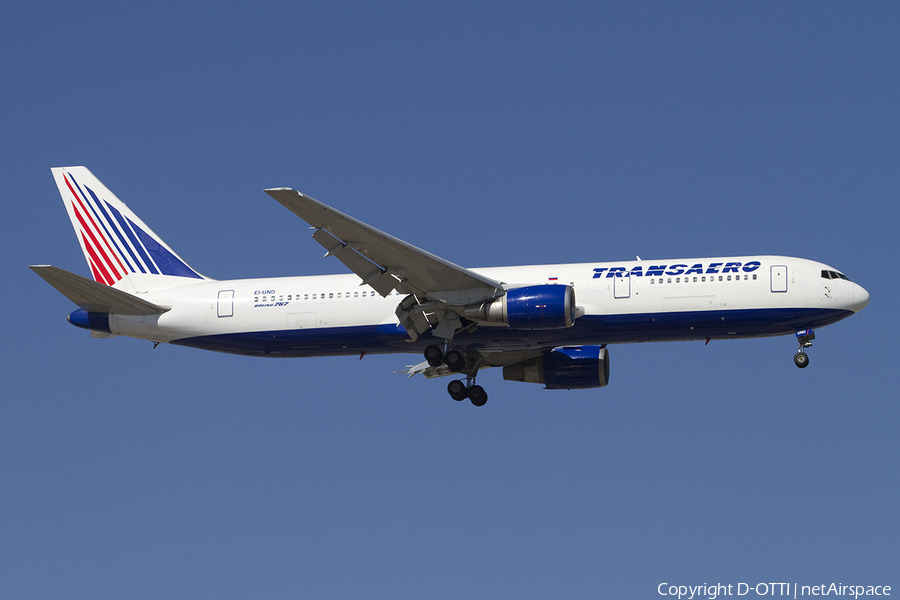 Transaero Airlines Boeing 767-3P6(ER) (EI-UND) | Photo 392588