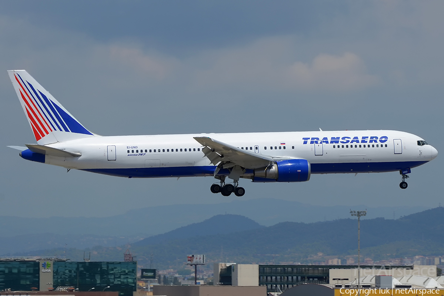 Transaero Airlines Boeing 767-3P6(ER) (EI-UND) | Photo 279851