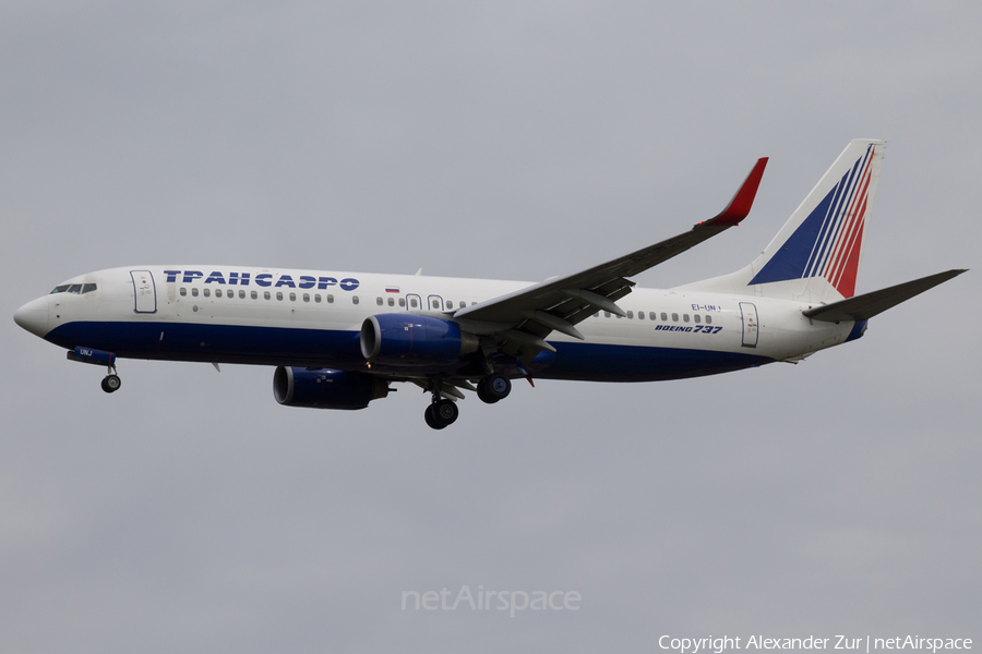 Transaero Airlines Boeing 737-86J (EI-UNJ) | Photo 136324