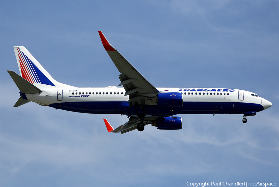 Transaero Airlines Boeing 737-86J (EI-UNK) | Photo 50392