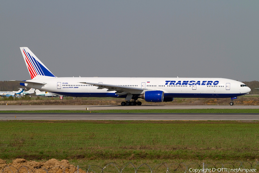 Transaero Airlines Boeing 777-312 (EI-UNL) | Photo 383313