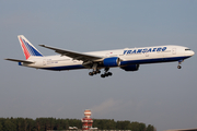 Transaero Airlines Boeing 777-312 (EI-UNM) at  Moscow - Vnukovo, Russia