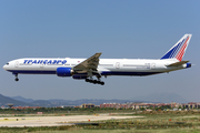 Transaero Airlines Boeing 777-312 (EI-UNN) at  Barcelona - El Prat, Spain