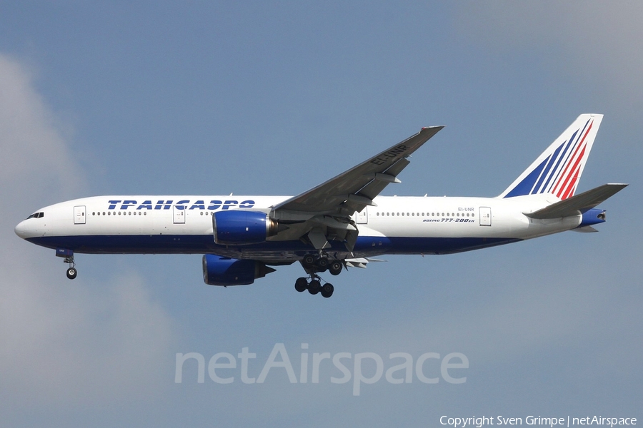 Transaero Airlines Boeing 777-212(ER) (EI-UNR) | Photo 12093