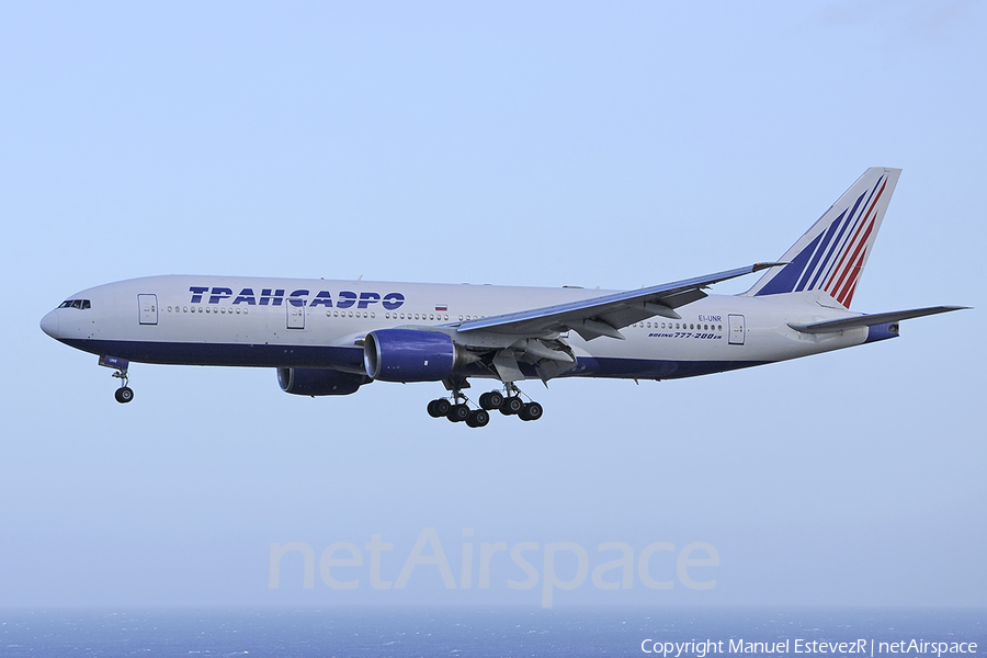 Transaero Airlines Boeing 777-212(ER) (EI-UNR) | Photo 323669