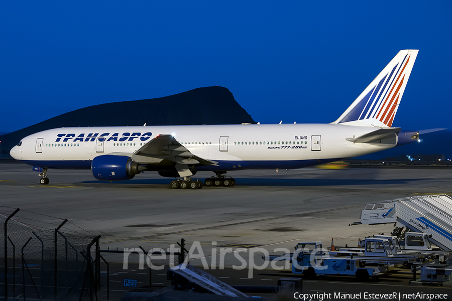 Transaero Airlines Boeing 777-212(ER) (EI-UNS) | Photo 323670