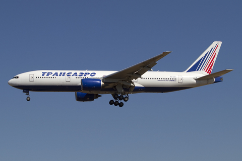 Transaero Airlines Boeing 777-212(ER) (EI-UNT) at  Palma De Mallorca - Son San Juan, Spain