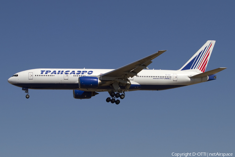 Transaero Airlines Boeing 777-212(ER) (EI-UNT) | Photo 414442