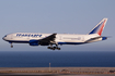 Transaero Airlines Boeing 777-212(ER) (EI-UNT) at  Tenerife Sur - Reina Sofia, Spain